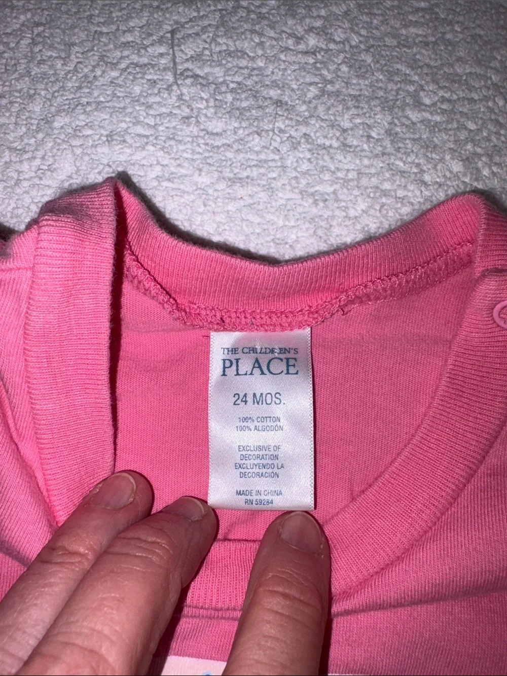 The Children's Place vtg Pink Sunset Beach Graphic One-Piece summer romper 24m